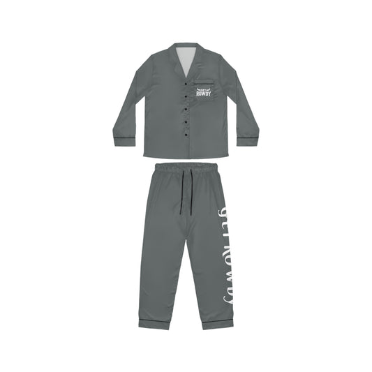 Women's Satin Pajama Set - Get Rowdy Design