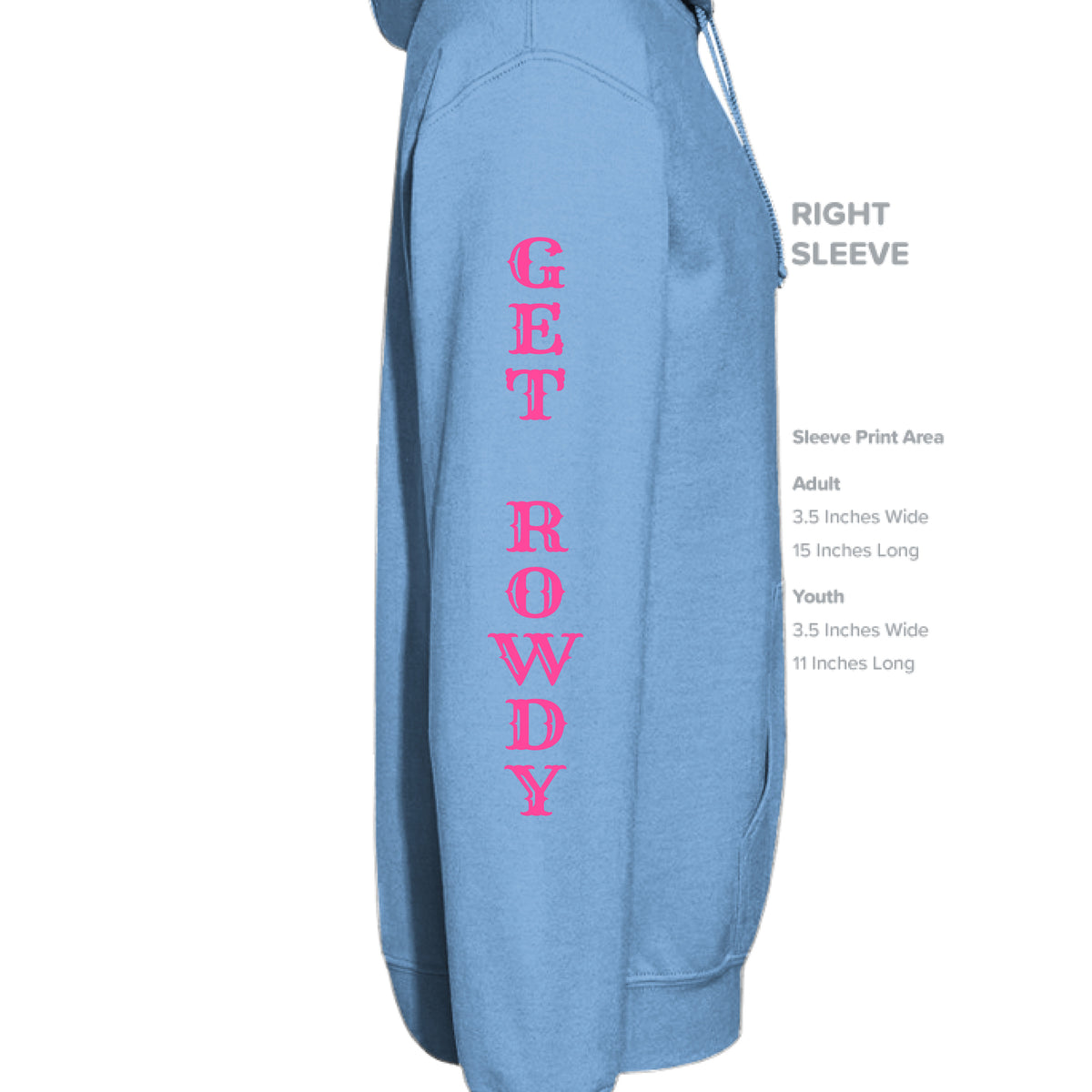 CAROLINA BLUE - SLEEVE_RIGHT