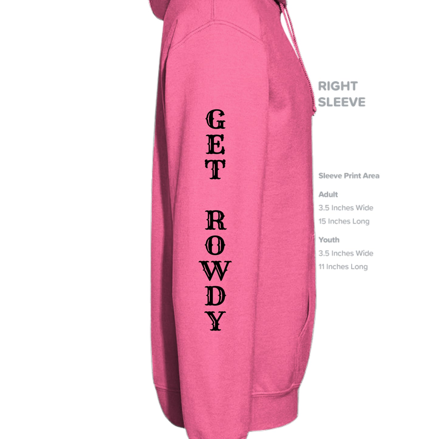 SAFETY PINK - SLEEVE_RIGHT