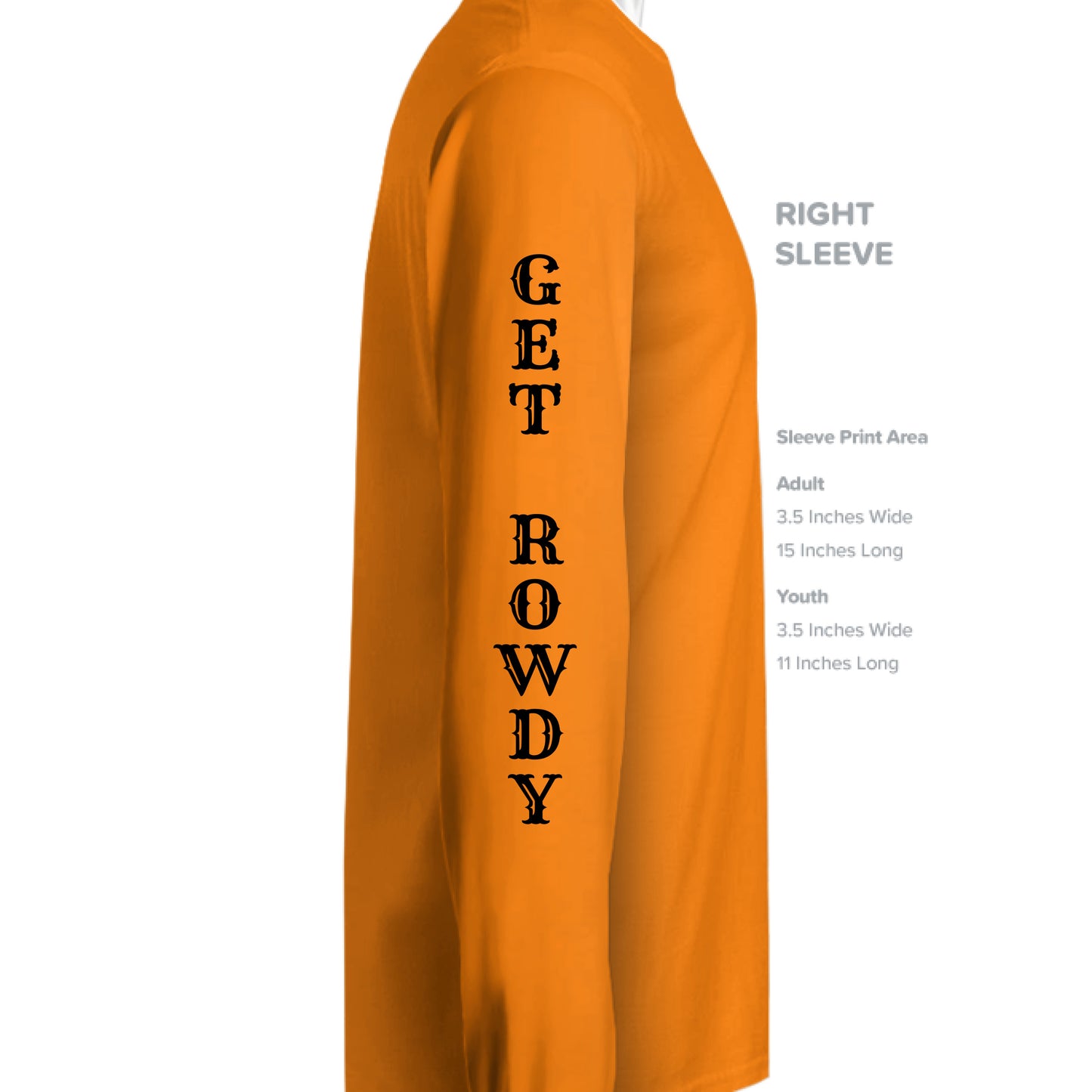 SAFETY ORANGE - SLEEVE_RIGHT