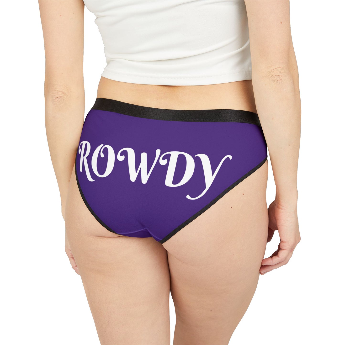 Rowdy Women's Underwear, Fun Panties, Comfortable Lingerie, Sassy Intimates, Playful Gift, Everyday Undergarment