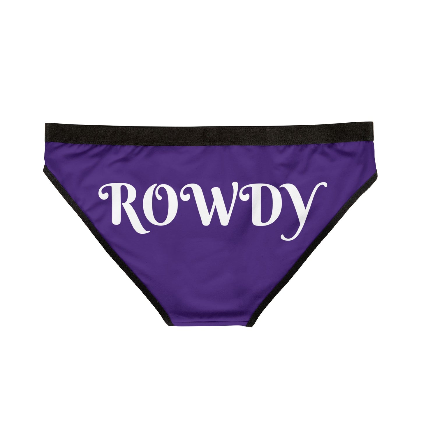 Rowdy Women's Underwear, Fun Panties, Comfortable Lingerie, Sassy Intimates, Playful Gift, Everyday Undergarment