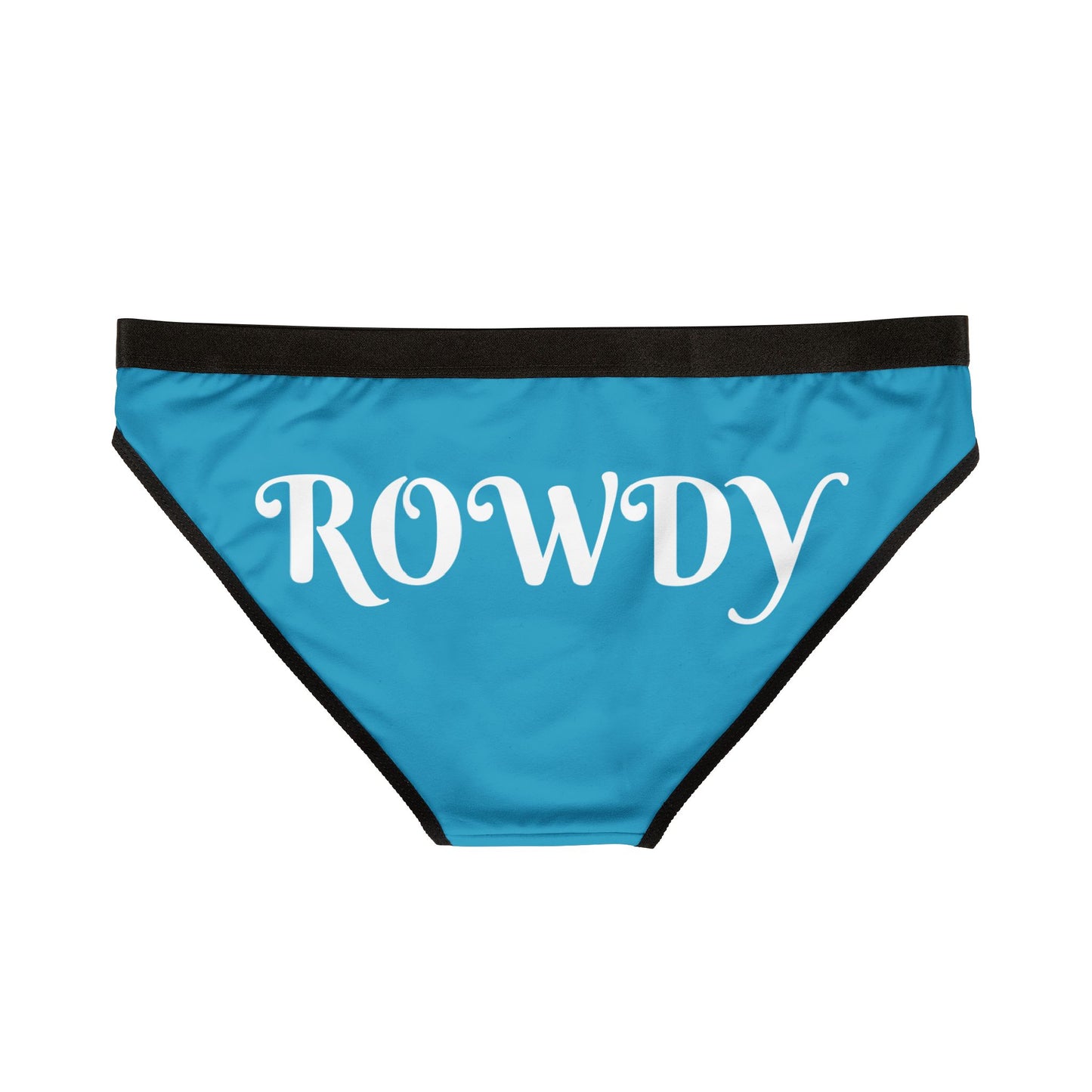 Rowdy Women's Underwear, AOP Panties, Fun Loungewear, Gift for Her, Birthday Surprise, Sleepover Essential, Unique Intimates