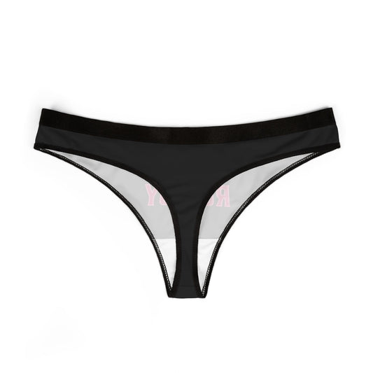 Get Rowdy Women's Thongs, Fun Lingerie for Ladies, Cheeky Underwear, Partywear, Gift for Her, Everyday Comfort