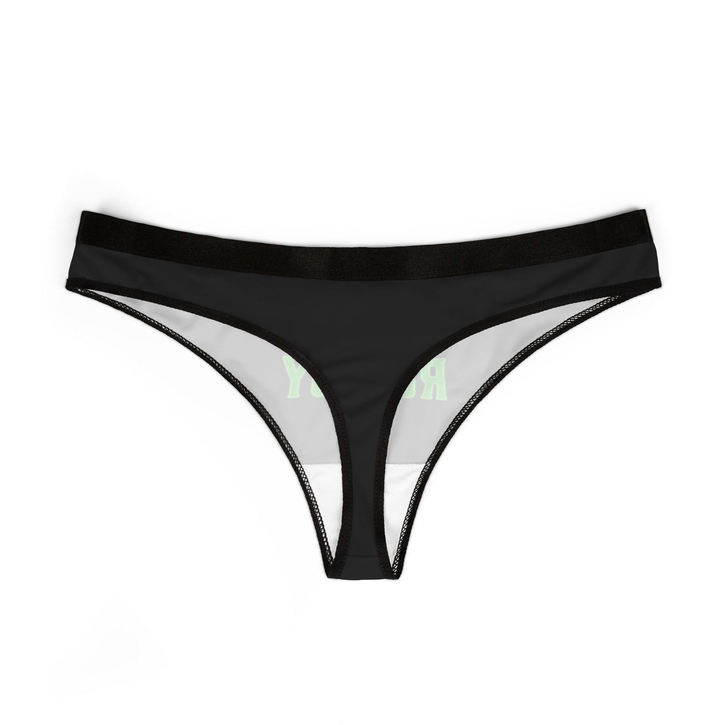 Get Rowdy Women's Thongs - Fun & Flirty Underwear, Party Essentials, Gifts for Her, Comfortable Daily Wear, Bold Fashion Statement