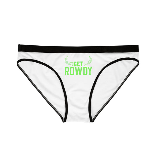 Get Rowdy Women's Underwear, Fun Modern Briefs, Comfy Loungewear, Gift for Her, Everyday Essentials