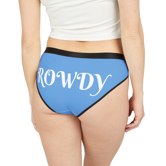 Playful Women's Underwear, Fun Lingerie, Cute Bikini Briefs, Rowdy Underwear, Everyday Comfort, Gift for Her