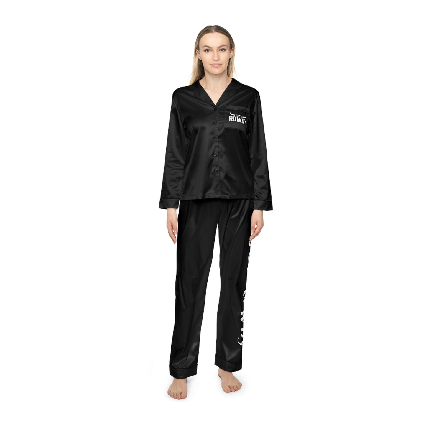 Satin Pajamas for Women - Get Rowdy Luxurious Design