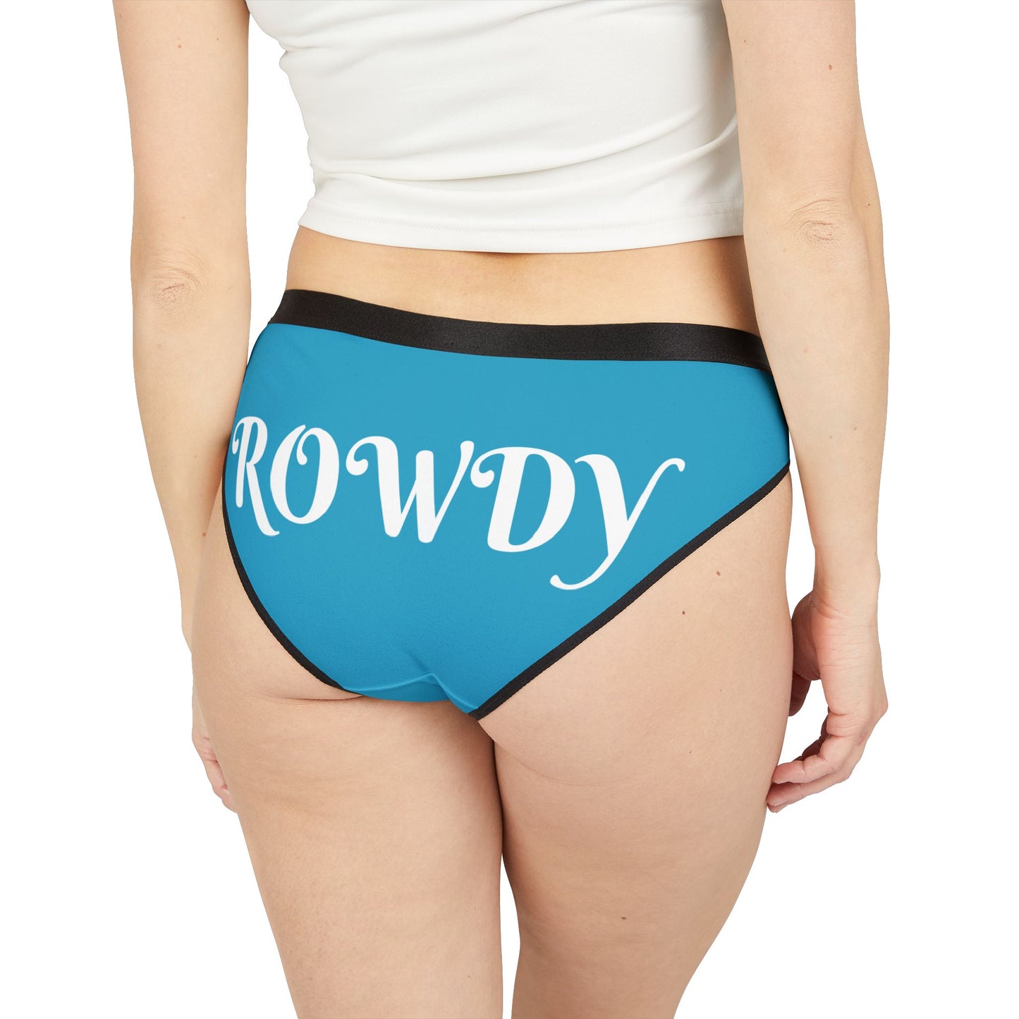 Rowdy Women's Underwear, AOP Panties, Fun Loungewear, Gift for Her, Birthday Surprise, Sleepover Essential, Unique Intimates