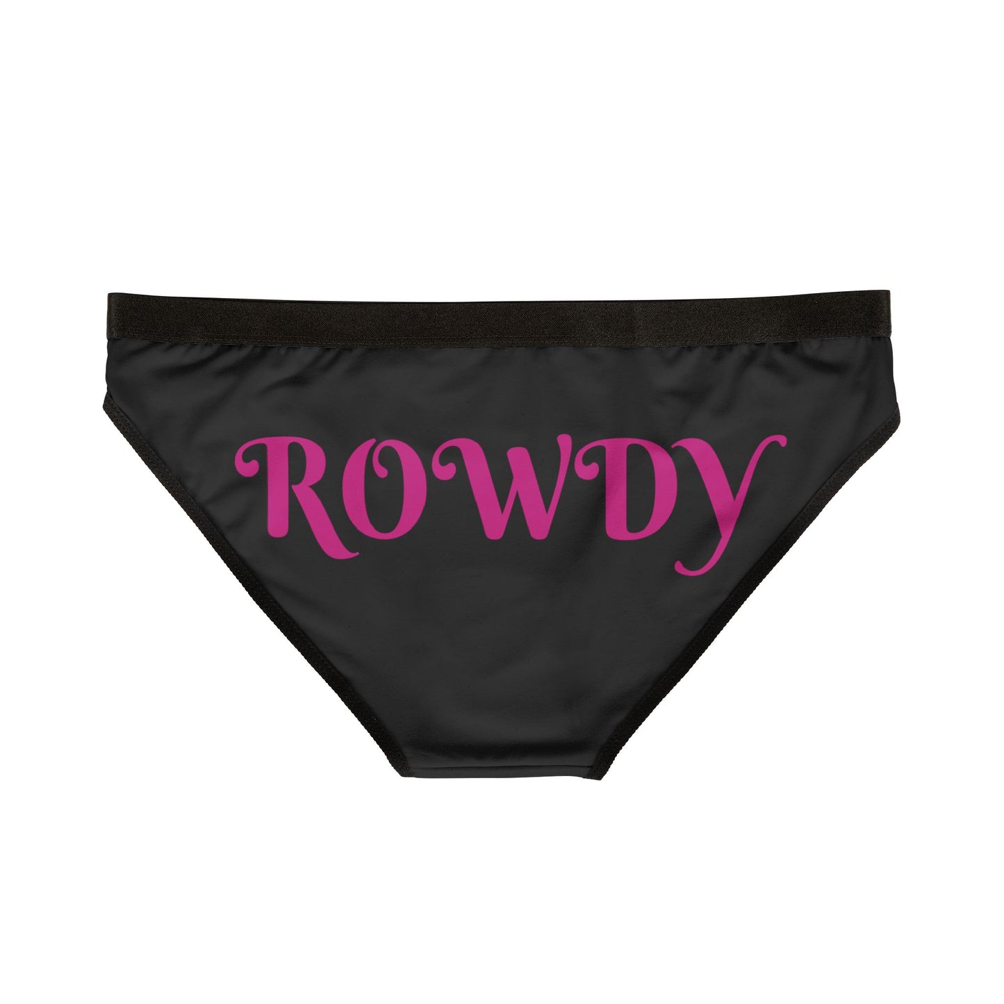 Rowdy Women's Underwear, Funny Panties, Gift for Her, Loungewear Essentials, Cheeky Briefs, Cute Intimate Apparel