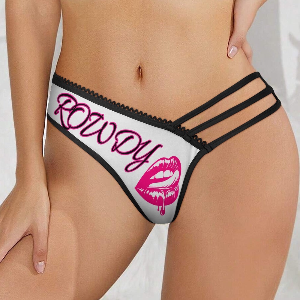High-quality erotic panties with a single oblique design