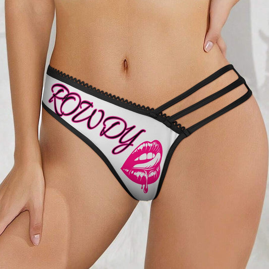 High-quality erotic panties with a single oblique design