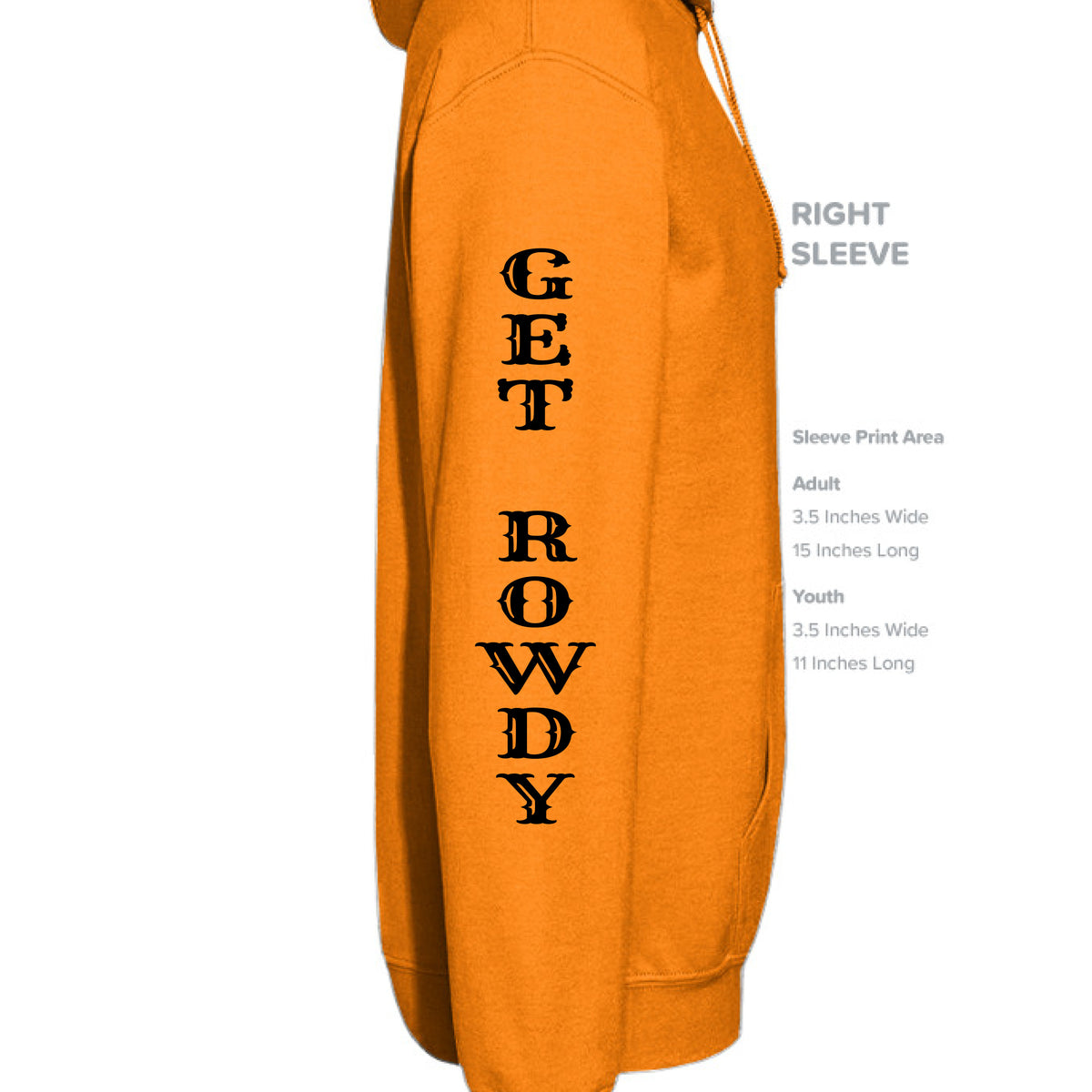 SAFETY ORANGE - SLEEVE_RIGHT