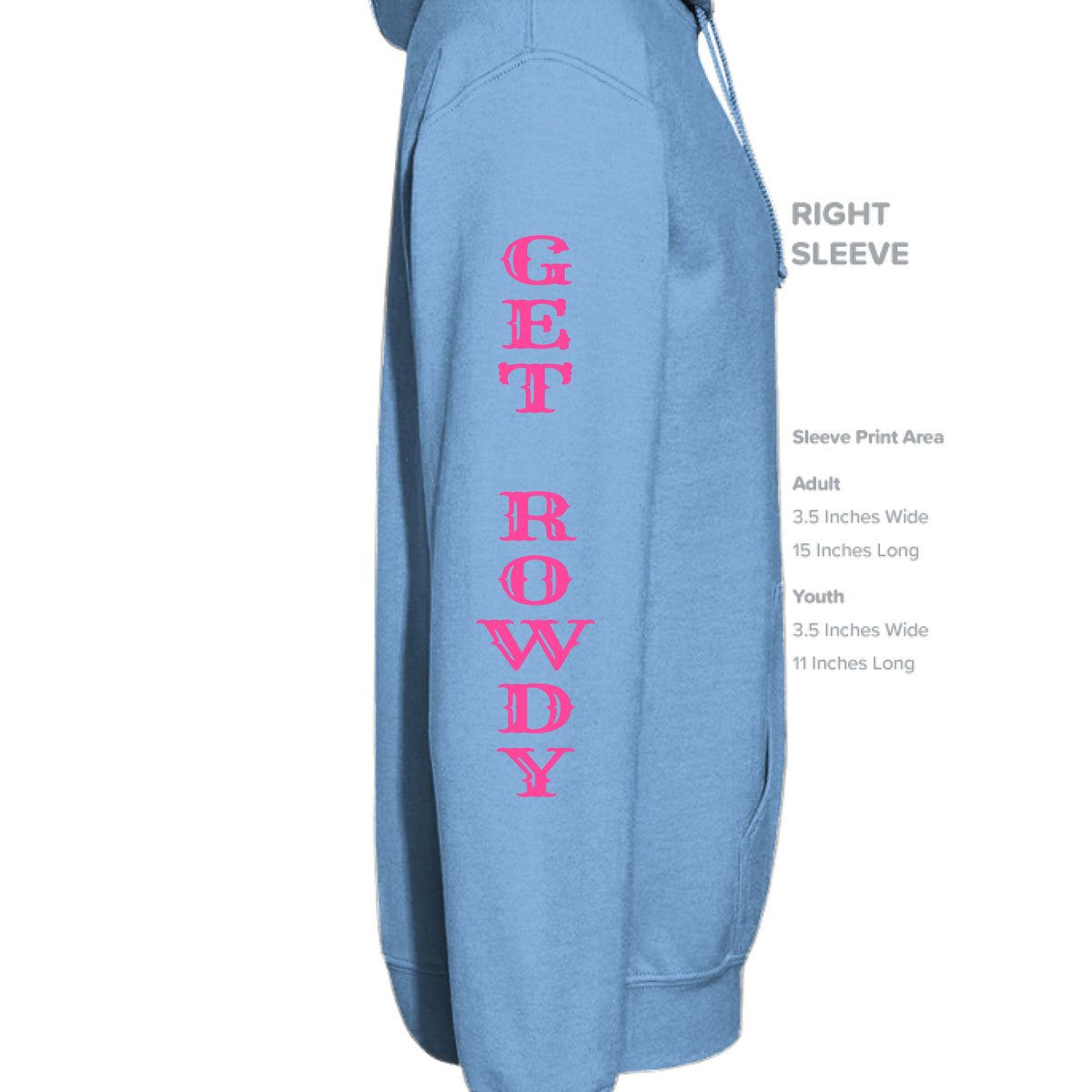 CAROLINA BLUE - SLEEVE_RIGHT