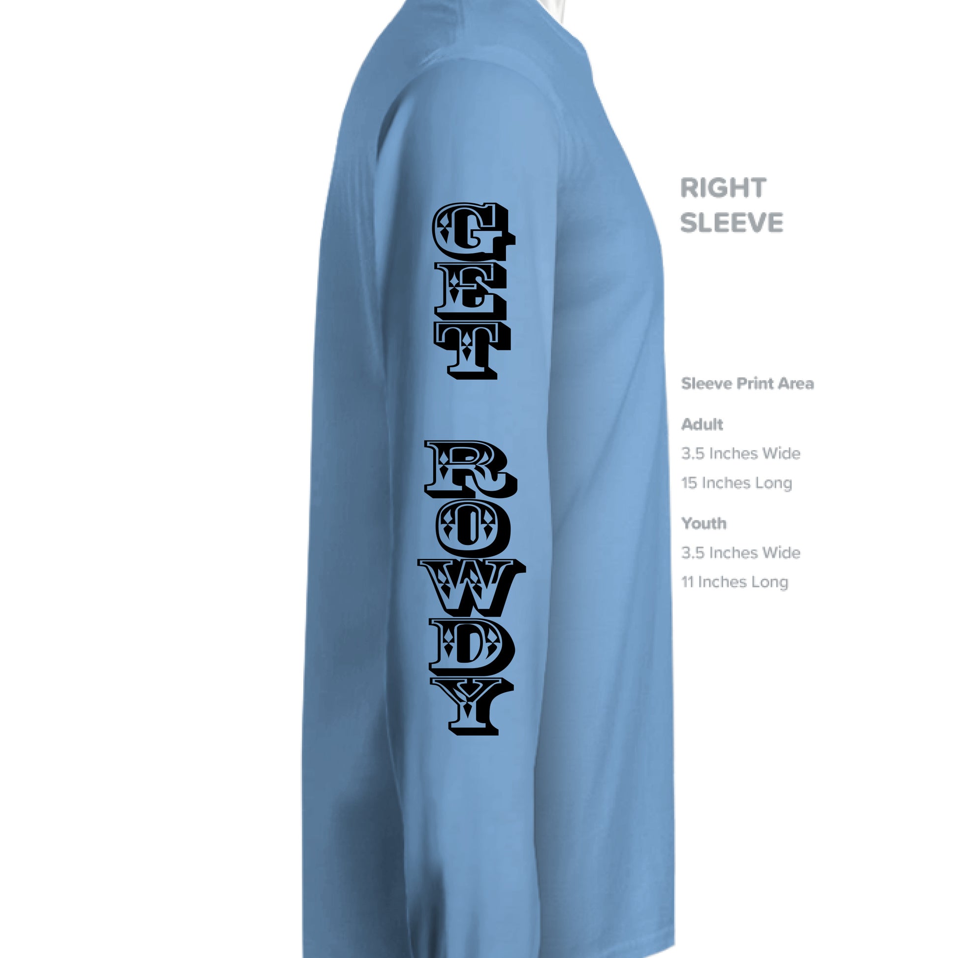 CAROLINA BLUE - SLEEVE_RIGHT