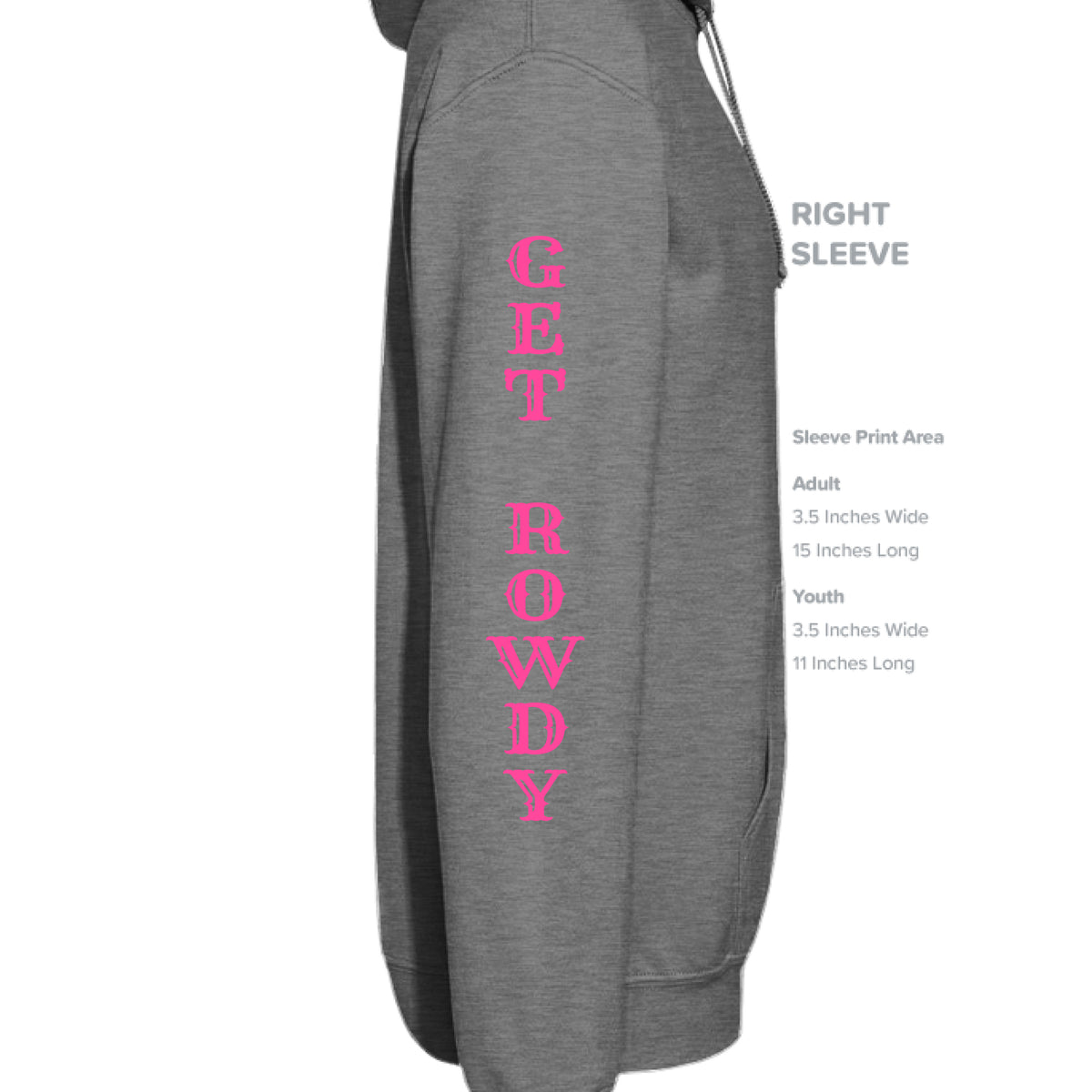 GRAPHITE HEATHER - SLEEVE_RIGHT