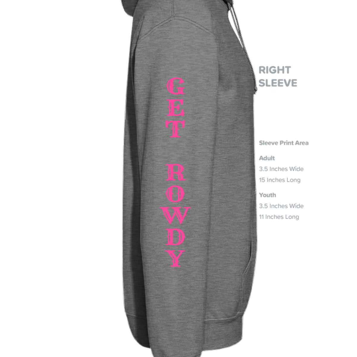 GRAPHITE HEATHER - SLEEVE_RIGHT