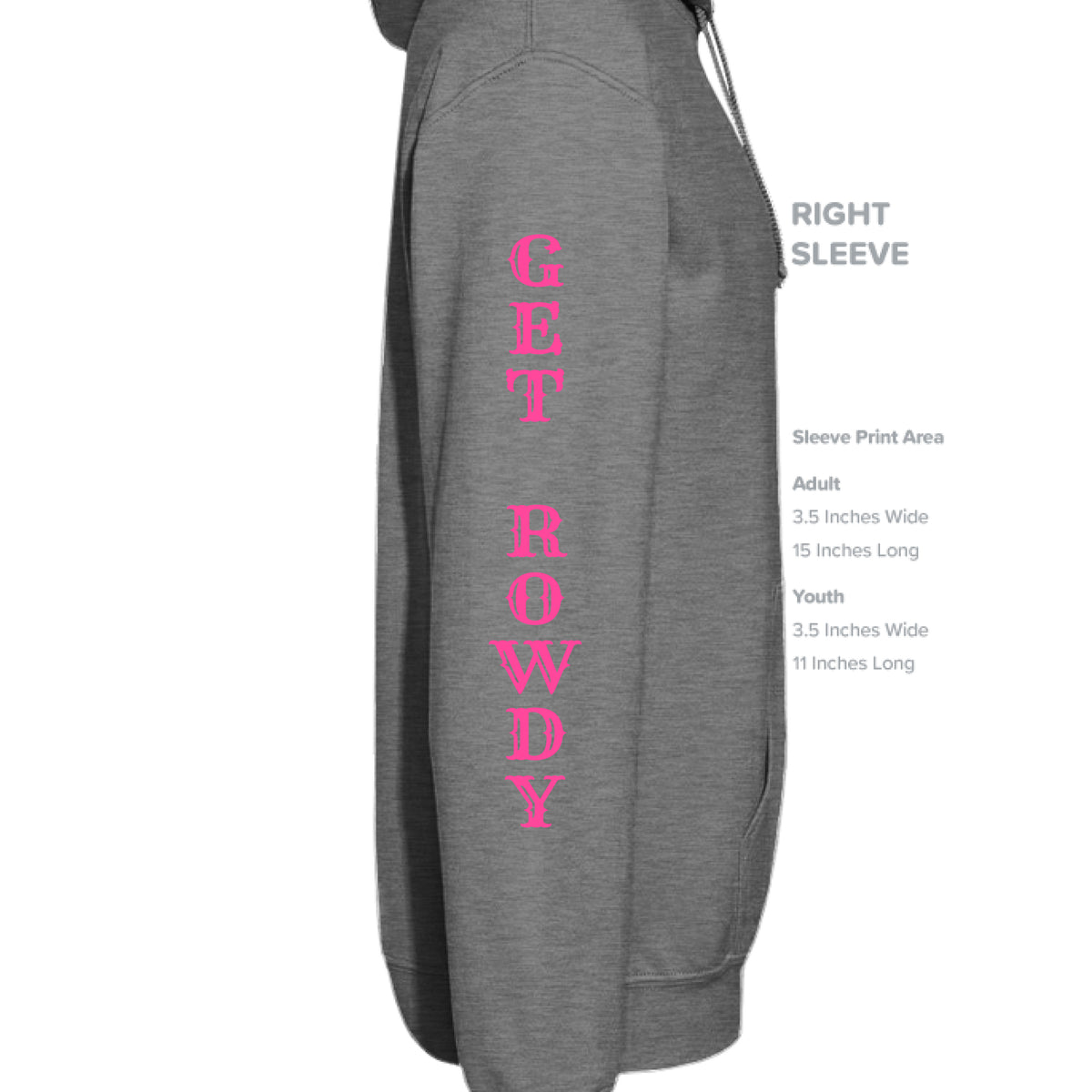 GRAPHITE HEATHER - SLEEVE_RIGHT