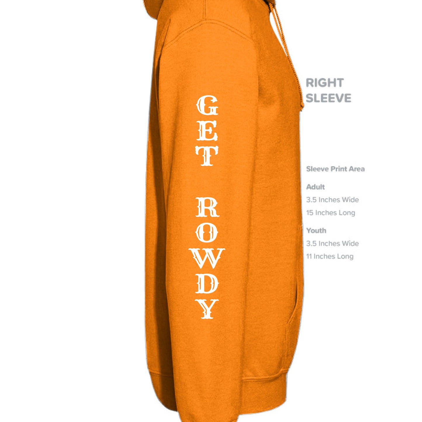 SAFETY ORANGE - SLEEVE_RIGHT