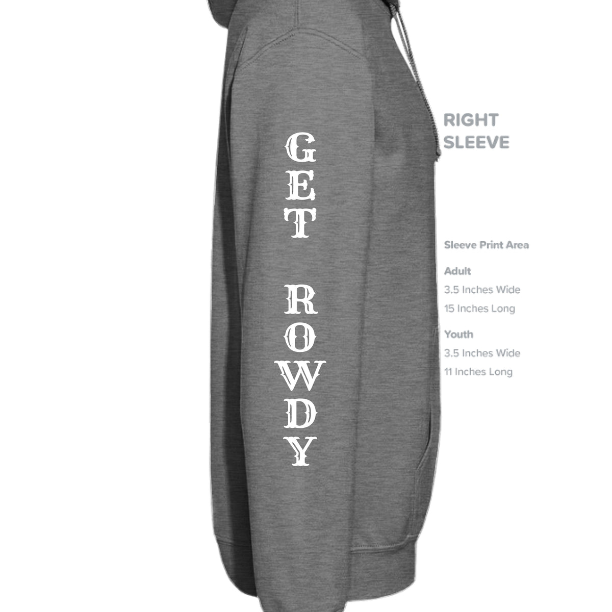 GRAPHITE HEATHER - SLEEVE_RIGHT