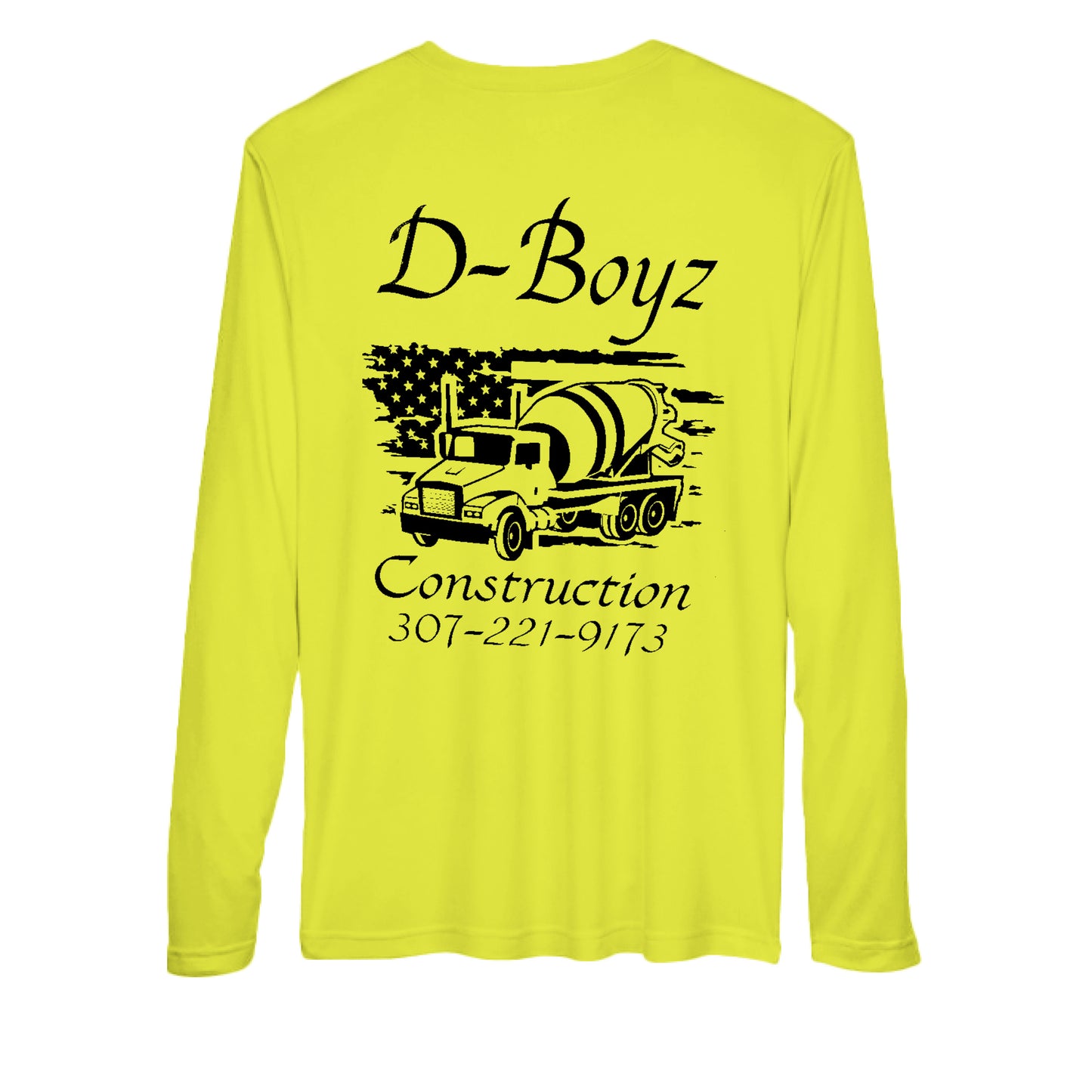 SAFETY YELLOW - BACK