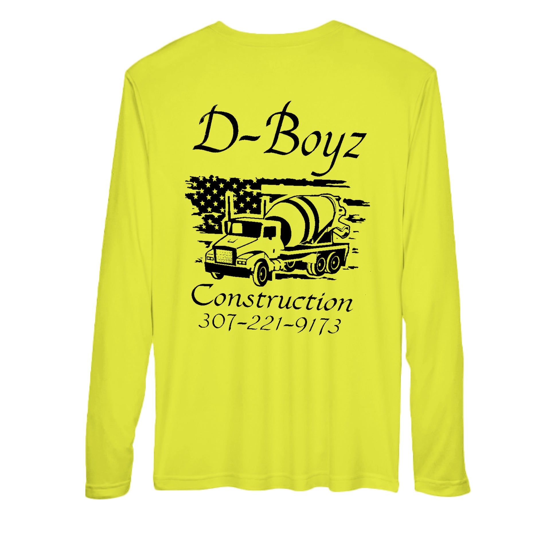 SAFETY YELLOW - BACK