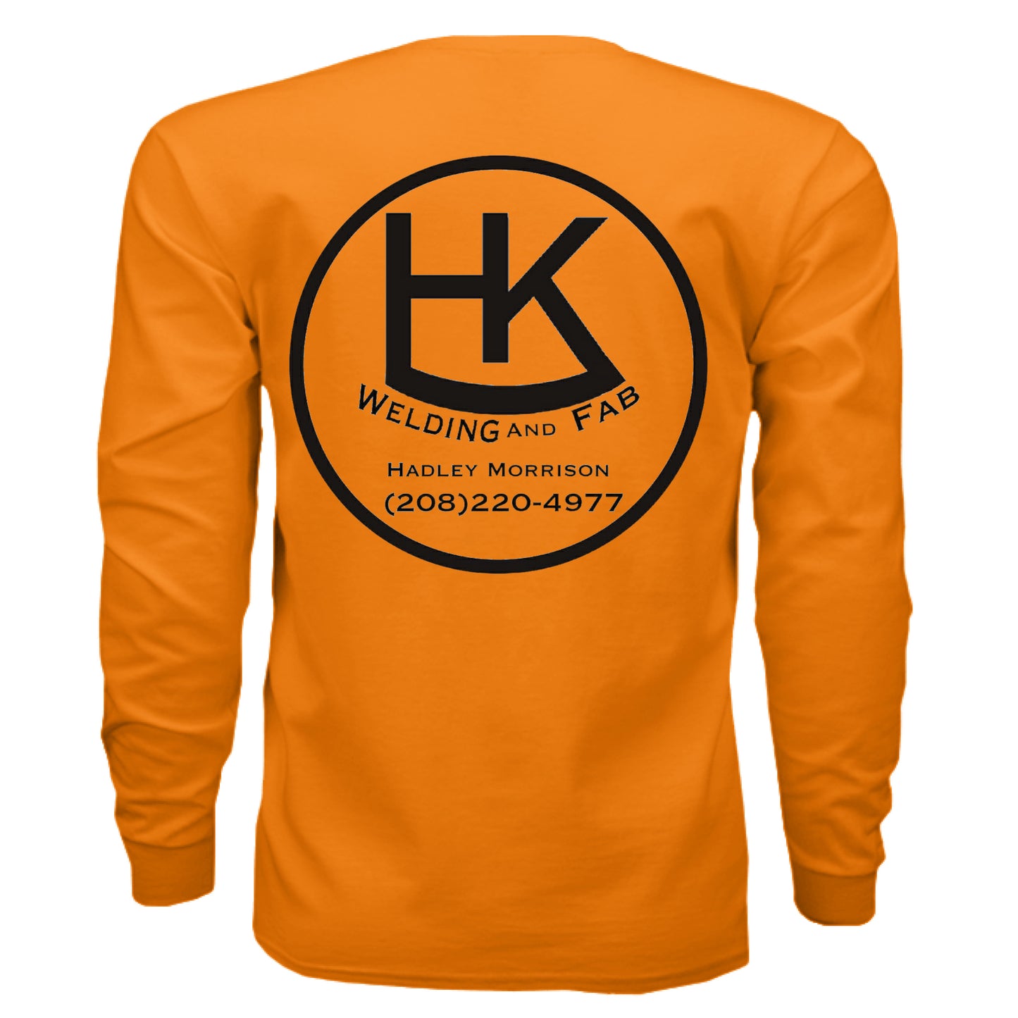 SAFETY ORANGE - BACK