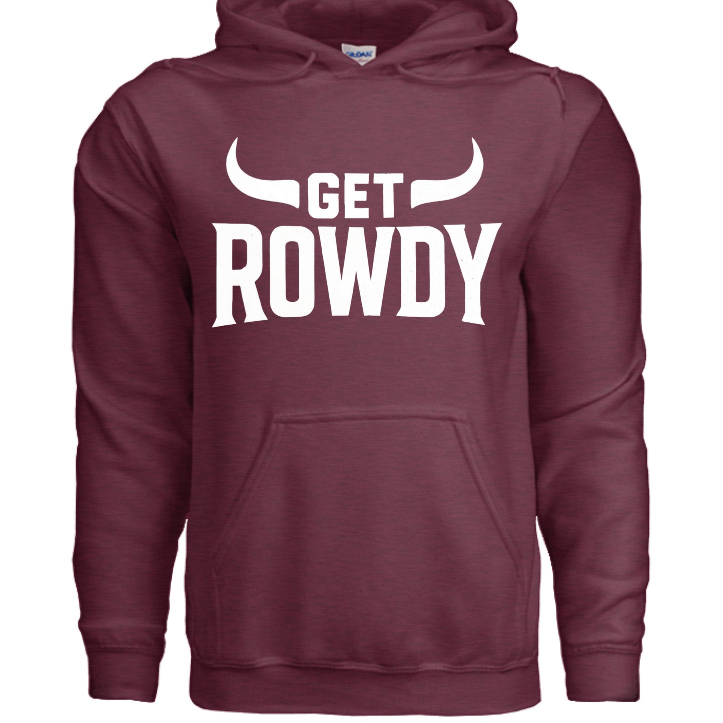 Heather Sport Dark Maroon - FRONT