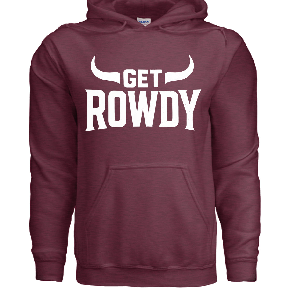 Heather Sport Dark Maroon - FRONT
