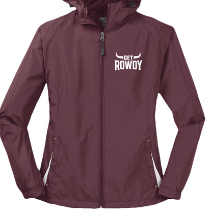Maroon/ White - FRONT