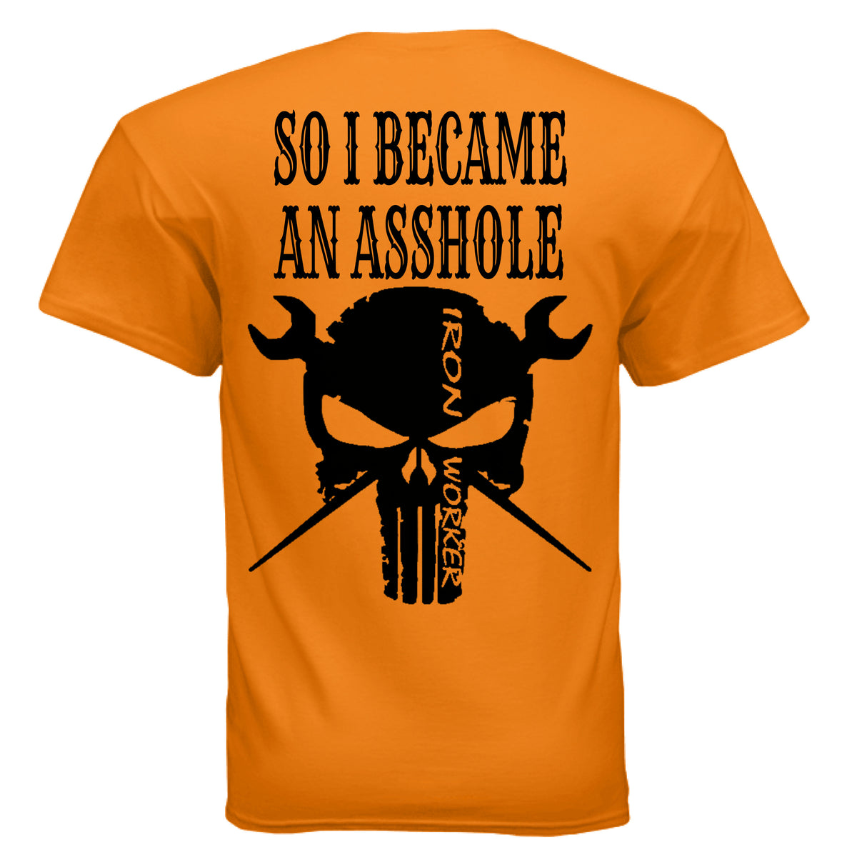 SAFETY ORANGE - BACK