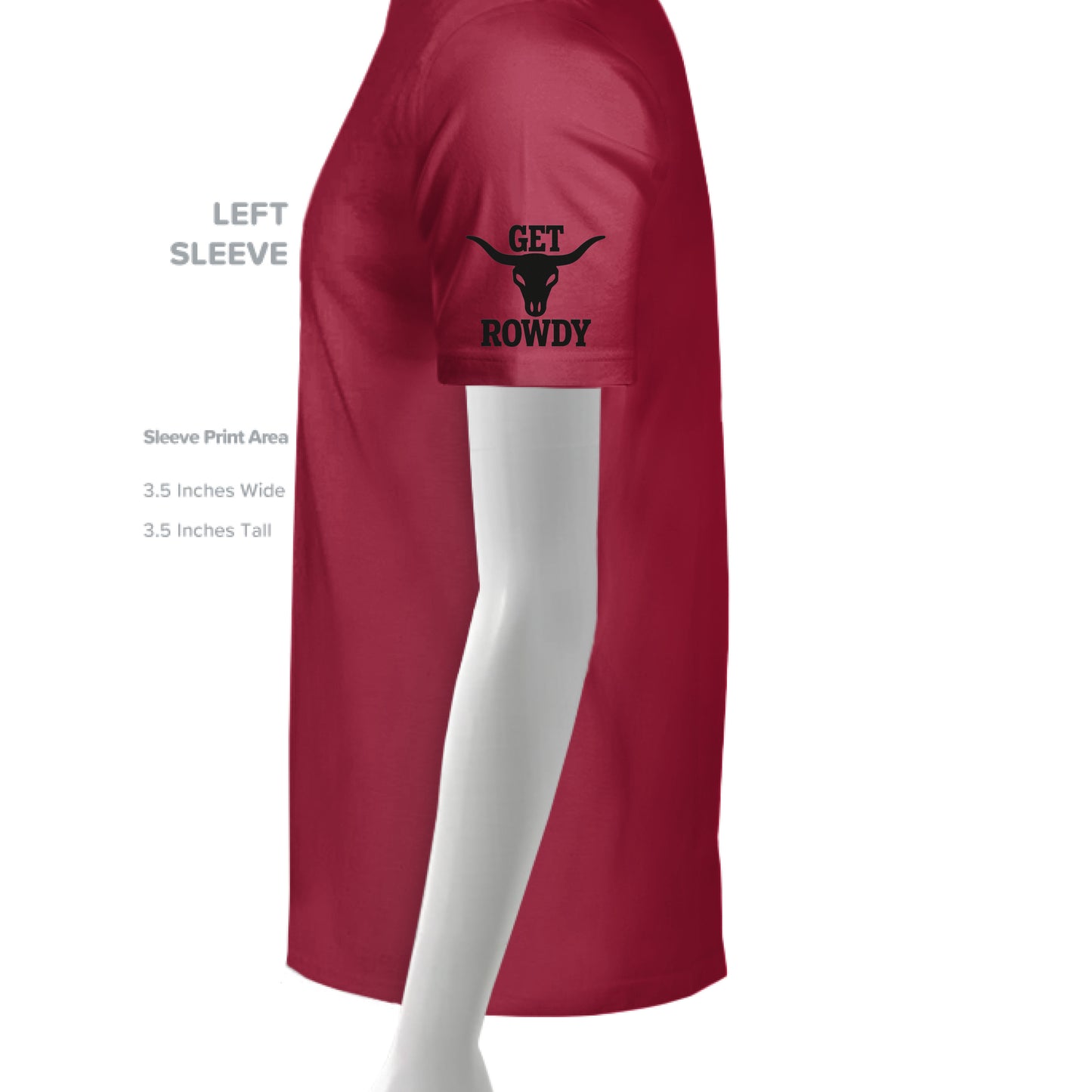 CHERRY RED - SLEEVE_LEFT