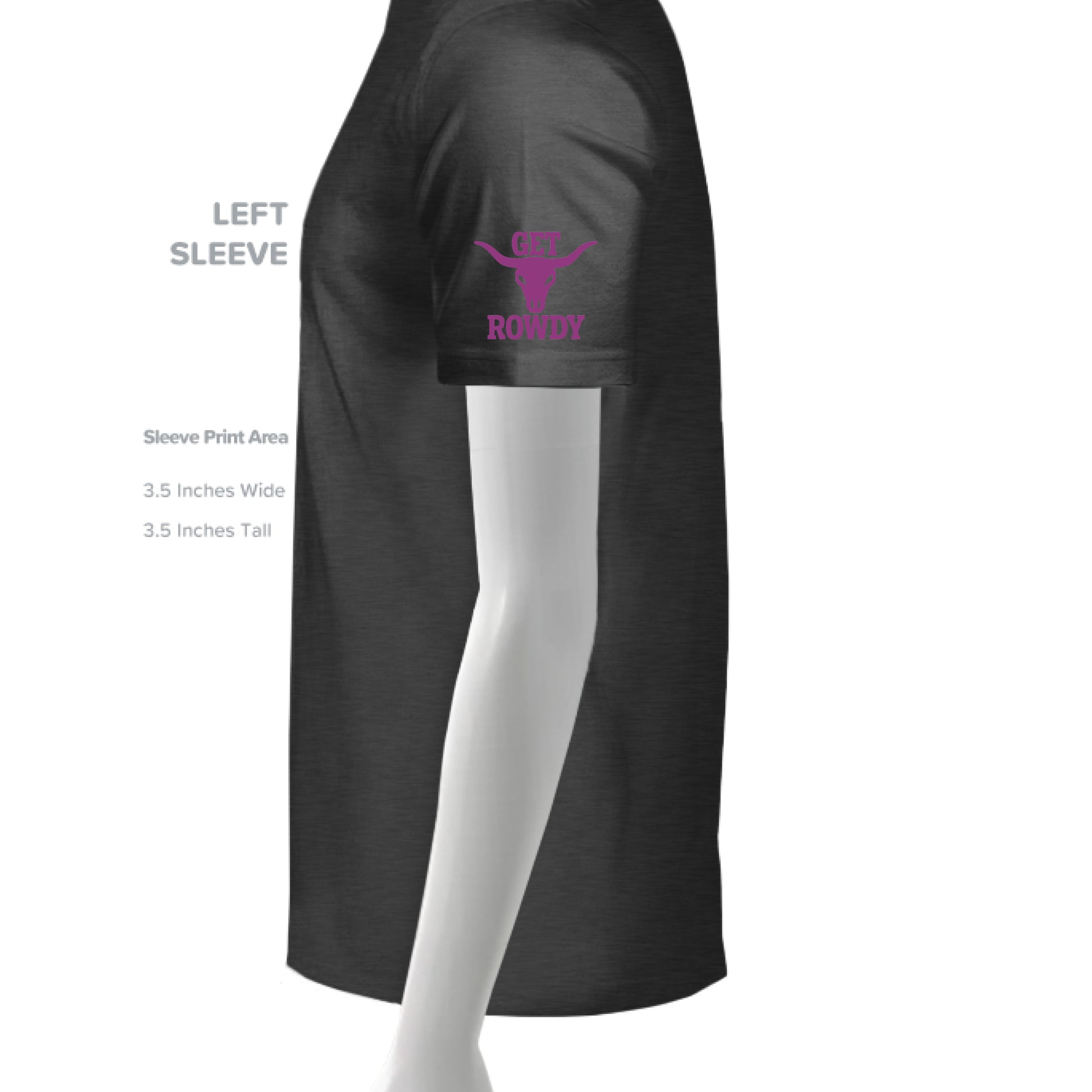 Heather Dark Grey - SLEEVE_LEFT