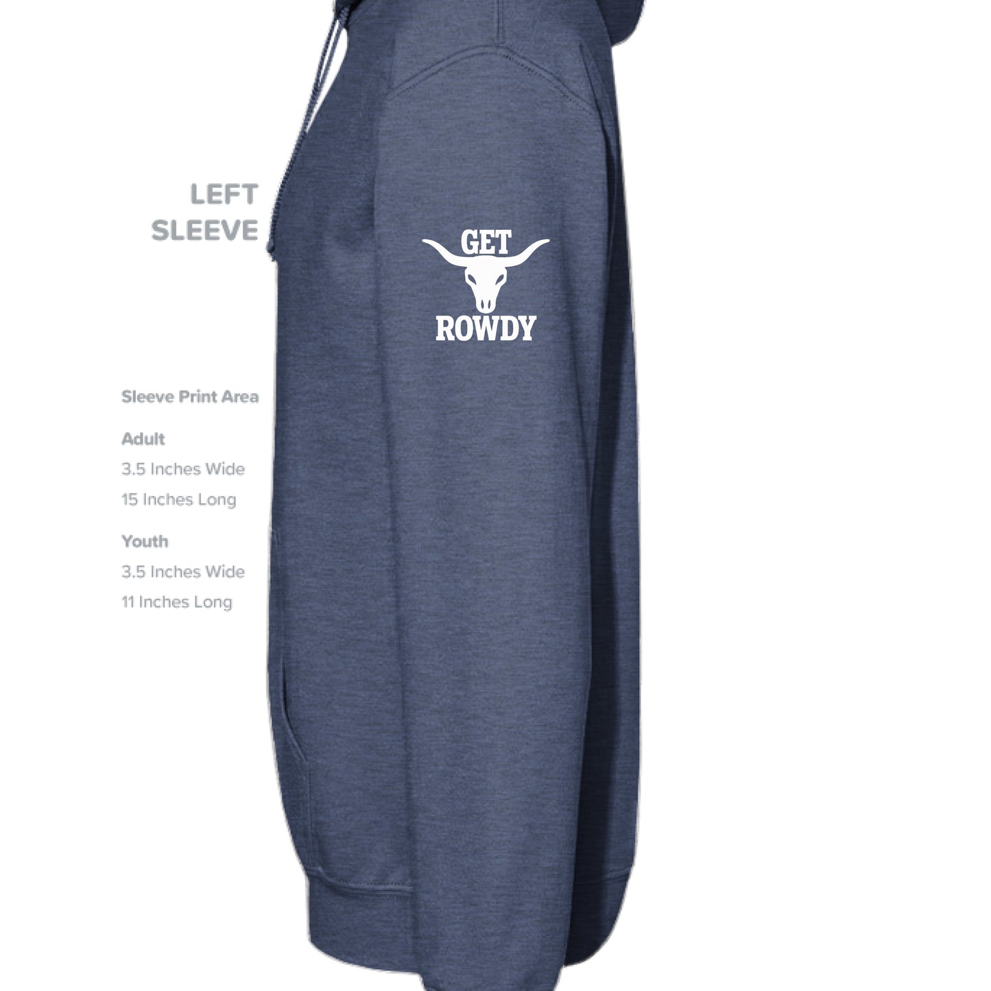 Heather Sport Dark Navy - SLEEVE_LEFT