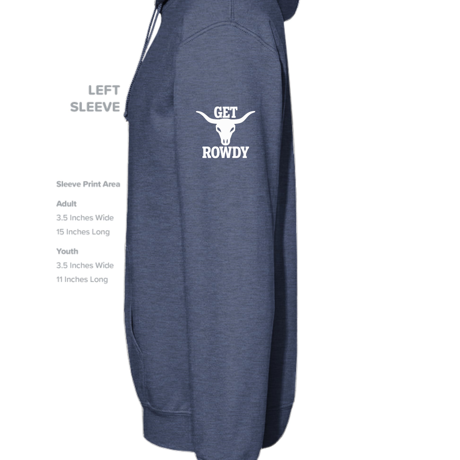 Heather Sport Dark Navy - SLEEVE_LEFT